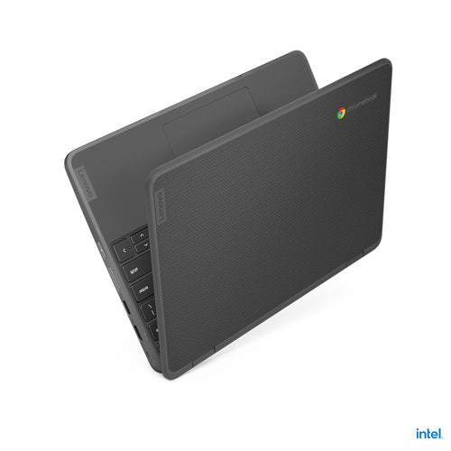 Lenovo 500e Yoga Chromebook 31 cm (12.2") Touchscreen WUXGA Intel® N N100 4 GB LPDDR5-SDRAM 32 GB eMMC Wi-Fi 6E (802.11ax) ChromeOS Grey - 82W4000AUS - eCommerce Business Prime