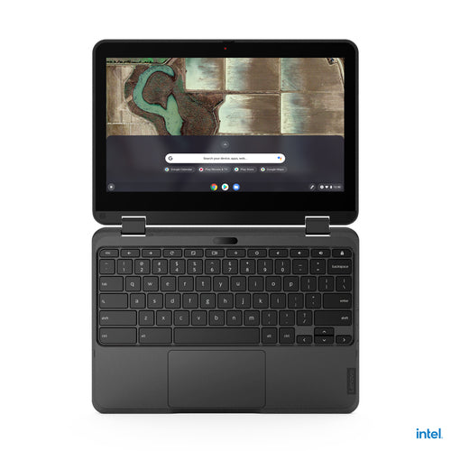 Lenovo 500e Chromebook 29.5 cm (11.6") Touchscreen HD Intel® Celeron® N N4500 4 GB LPDDR4x-SDRAM 32 GB eMMC Wi-Fi 6 (802.11ax) ChromeOS Grey - 82JB003XUS - eCommerce Business Prime