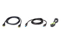ATEN 2L-7D02UHX3 KVM cable Black 1.8 m - 2L7D02UHX3 - eCommerce Business Prime