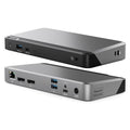 ALOGIC DUPRDX2-100 laptop dock/port replicator Wired USB 3.2 Gen 1 (3.1 Gen 1) Type-C Black, Grey - eCommerce Business Prime