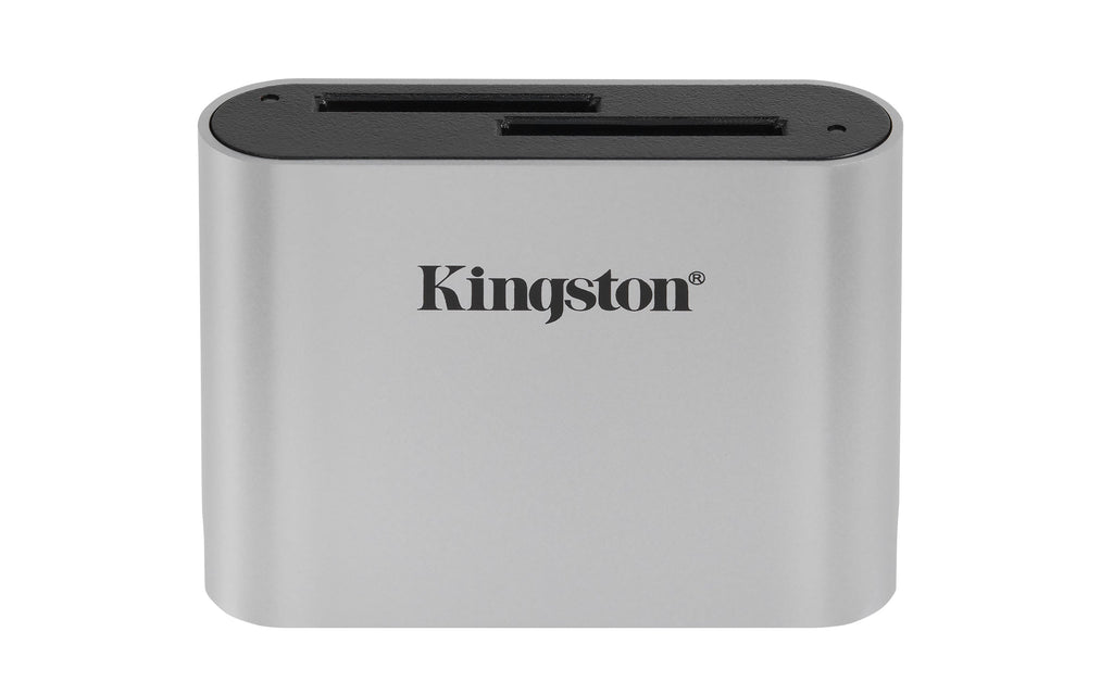 Kingston Technology USB3.2 Gen1 Workflow Dual-Slot SDHC/SDXC UHS-II Card Reader - WFS-SD - eCommerce Business Prime