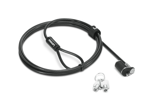 Lenovo 4XE1F30276 cable lock Black 1.5 m - 4XE1F30276 - eCommerce Business Prime