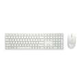 DELL KM5221W-WH keyboard Mouse included Office RF Wireless QWERTY US English White DELL