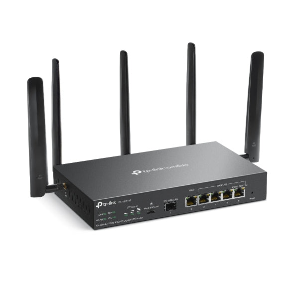 TP-Link Omada 4G+ Cat6 AX3000 Gigabit VPN Router - ER706W-4G - eCommerce Business Prime