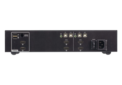 ATEN CS1142H4C KVM switch Black - CS1142H4C - eCommerce Business Prime