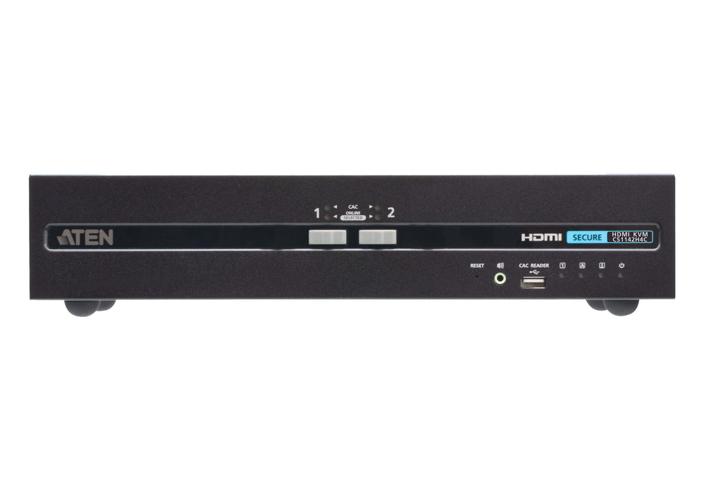 ATEN CS1142H4C KVM switch Black - CS1142H4C - eCommerce Business Prime