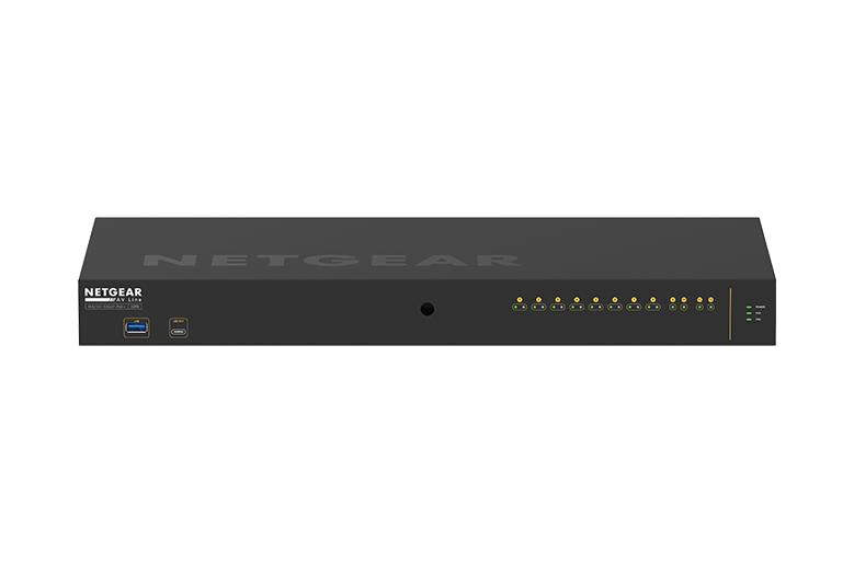NETGEAR GSM4212P Managed L2/L3 Gigabit Ethernet (10/100/1000) Power over Ethernet (PoE) 1U Black - GSM4212P-100NAS - eCommerce Business Prime