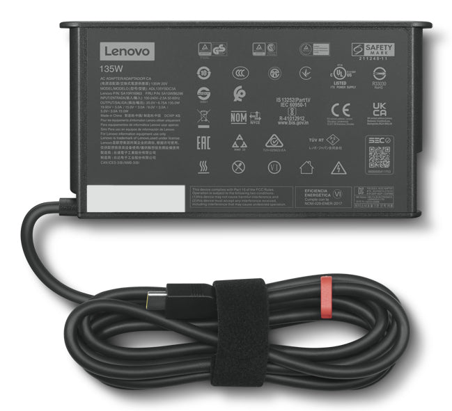 Lenovo 4X21H27800 power adapter/inverter Indoor 135 W Black - 4X21H27800 - eCommerce Business Prime