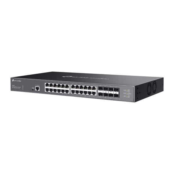 TP-Link Omada 24-Port 10GBASE-T L2+ Managed Switch with 8 10GE SFP+ Slots - SX3832 - eCommerce Business Prime