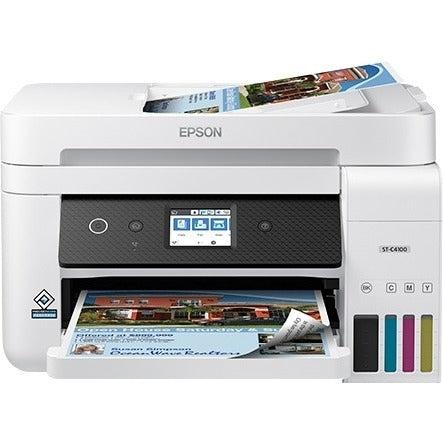 Epson WorkForce ST-C4100 Supertank ColorMultifunction Printer - C11CJ60203 EPSON