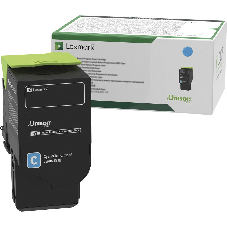Lexmark Cyan Toner Cartridge Return Program Yield 1,000 Pages C2310C0 Lexmark