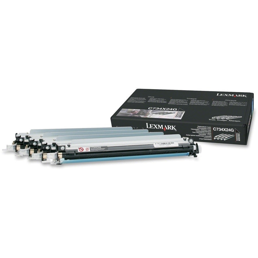 Lexmark C/X73x, 74x Photoconductor Kit 4-Pack C734X24G Lexmark