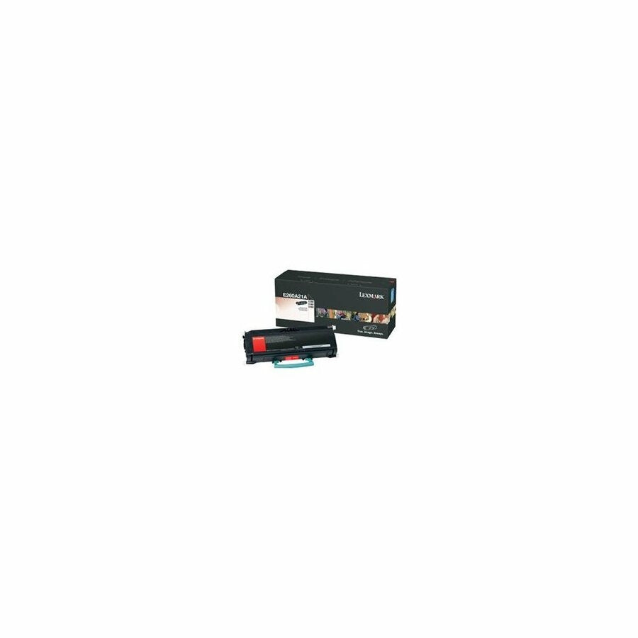 Lexmark Reconditioned Toner Cartridge Yield 3,500 Pages E260A80G Lexmark