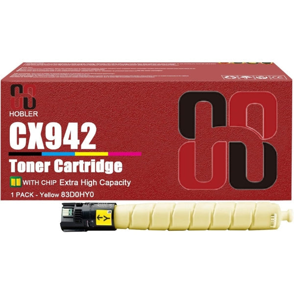 Lexmark 83D0HY0 toner cartridge 1 pc(s) Original Yellow - 83D0HY0 LEXMARK