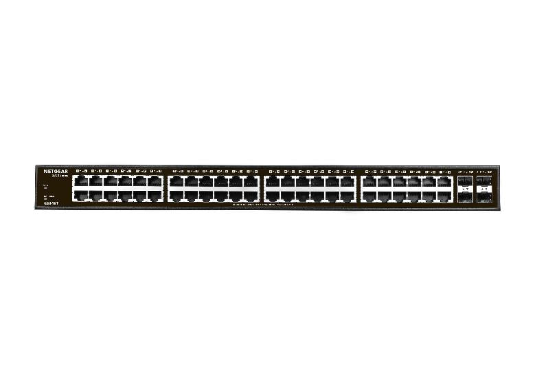 NETGEAR GS348PP Unmanaged Gigabit Ethernet (10/100/1000) Power over Ethernet (PoE) Black - GS348PP-100NAS - eCommerce Business Prime