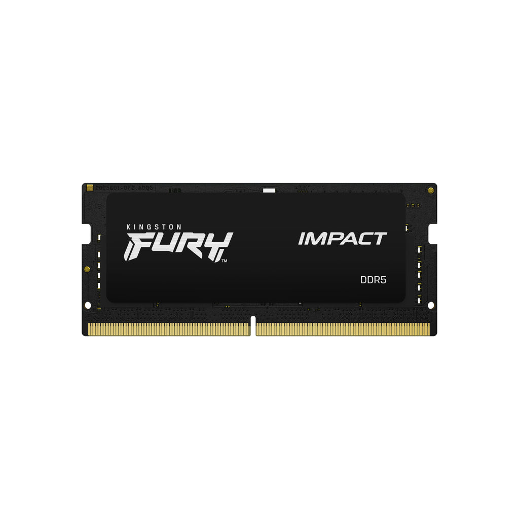 Kingston Technology FURY 32GB 4800MT/s DDR5 CL38 SODIMM (Kit of 2) Impact - KF548S38IBK2-32