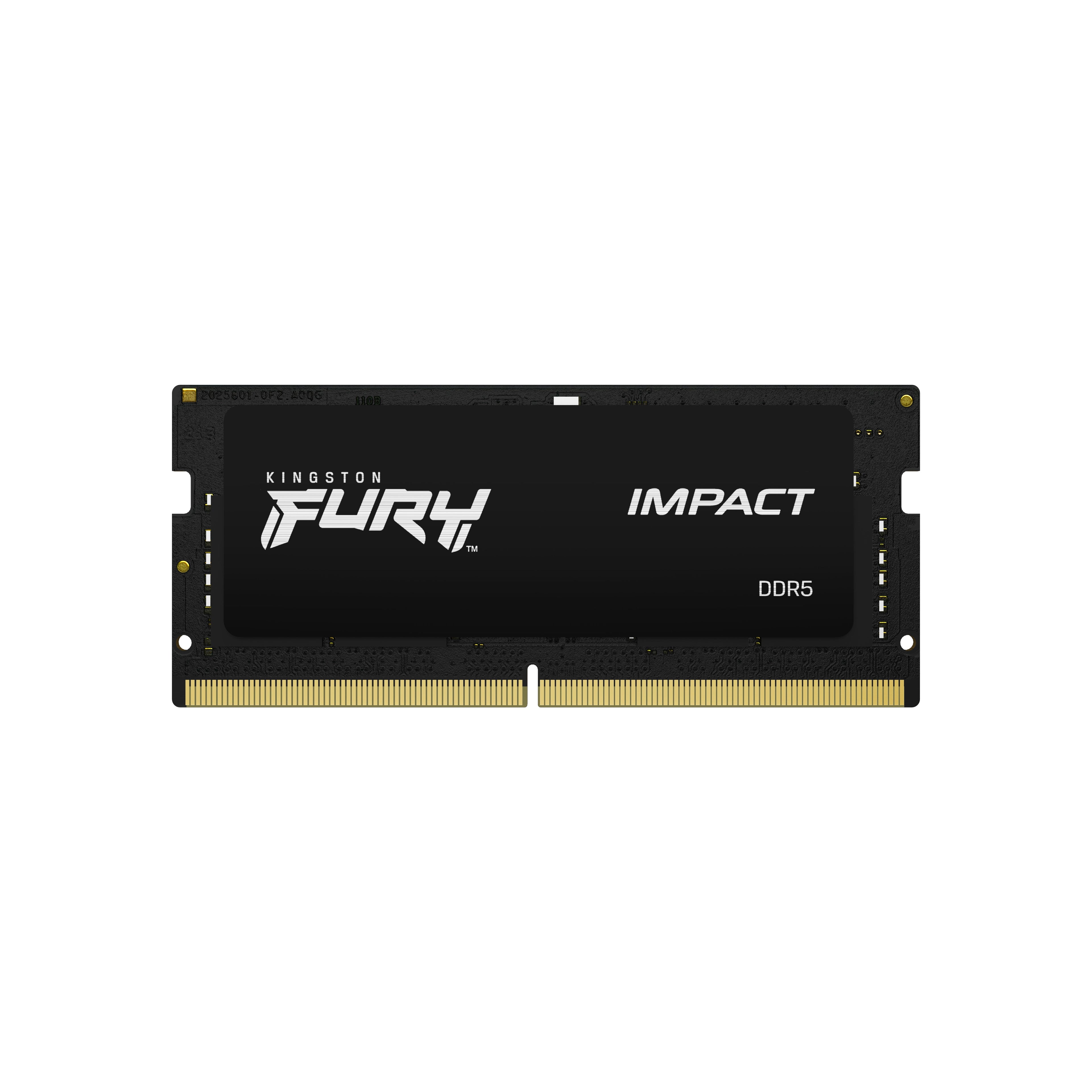 Kingston Technology FURY 32GB 4800MT/s DDR5 CL38 SODIMM (Kit of 2) Impact - KF548S38IBK2-32