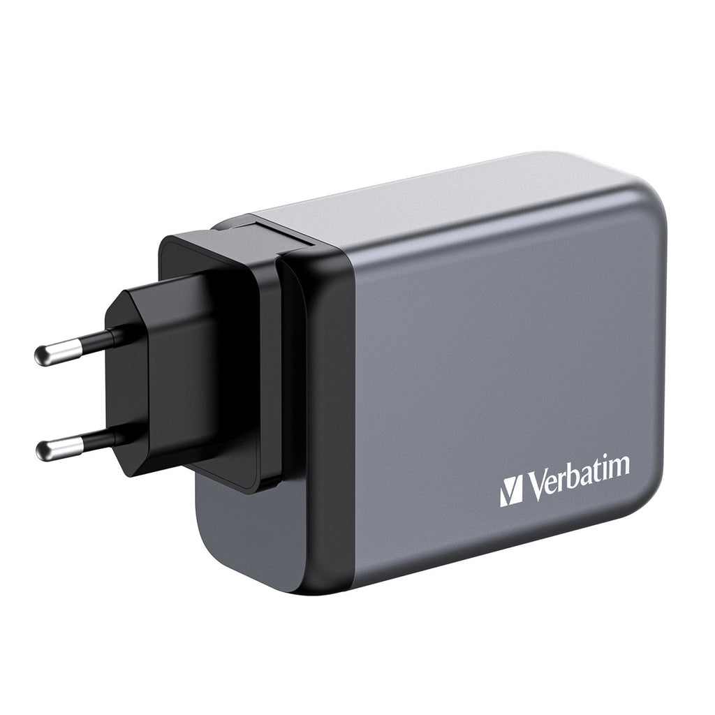 Verbatim GNC-200 GaN Charger 200W with 2 x USB-C PD 100W / 1 x USB-C PD 65W / 1 x USB QC 3.0 (EU/UK/US) - 32204 - eCommerce Business Prime