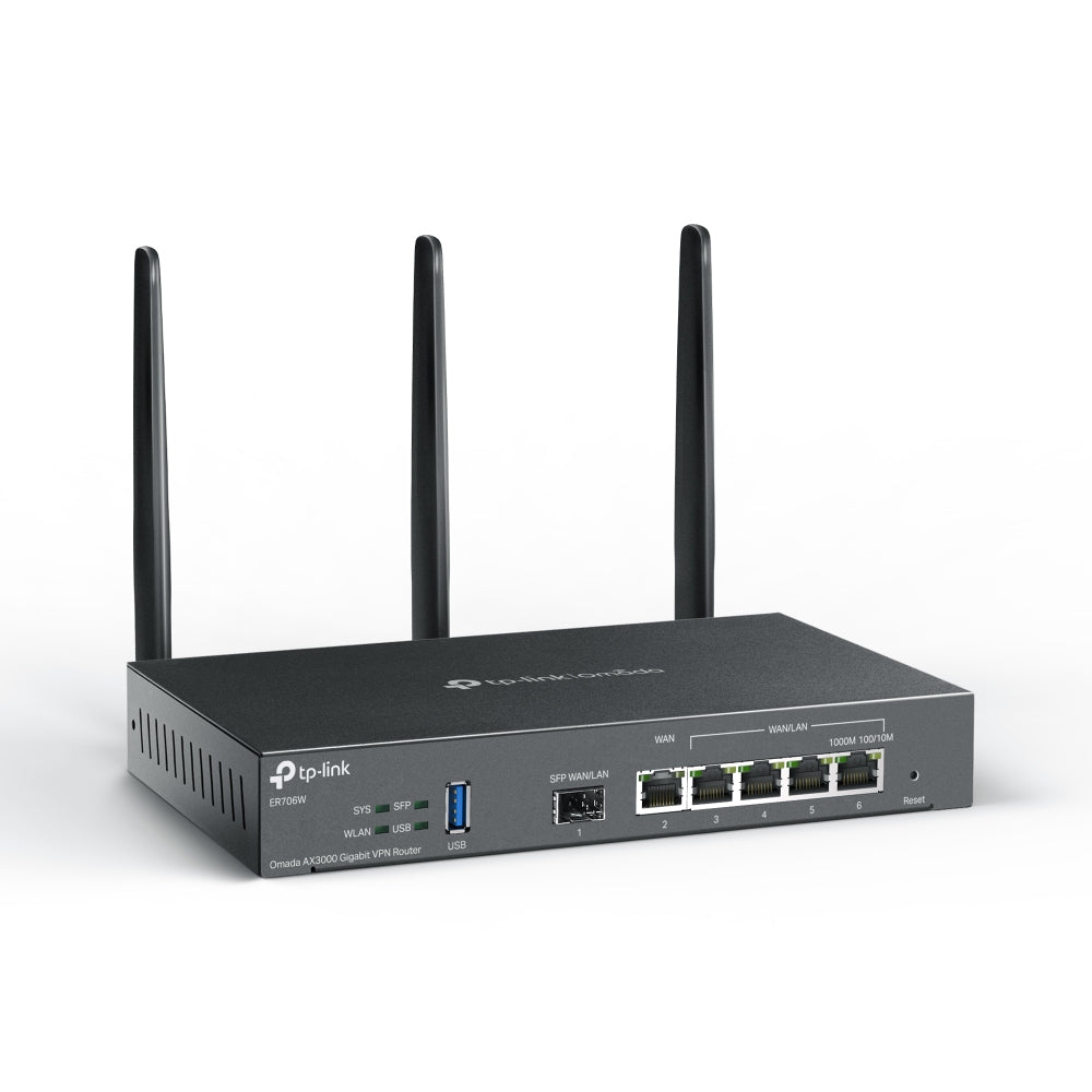 TP-Link Omada AX3000 Gigabit VPN Router - ER706W - eCommerce Business Prime
