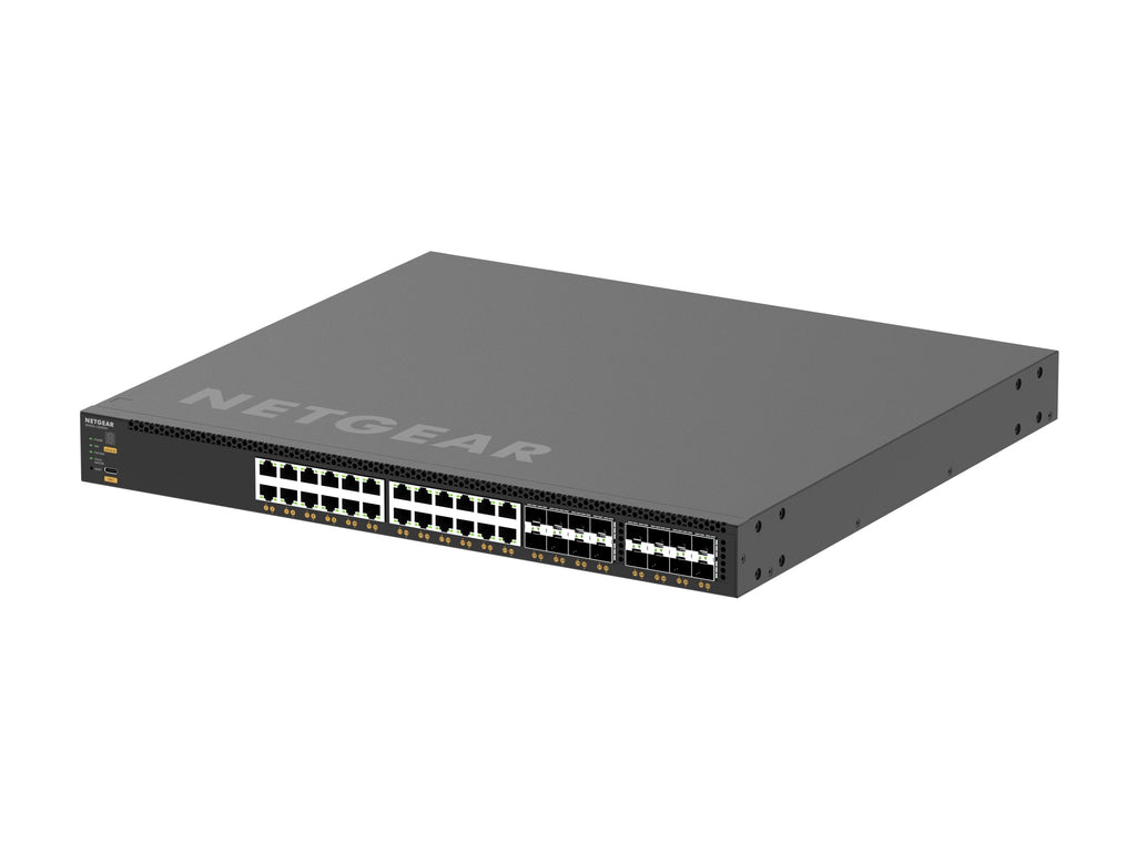 NETGEAR M4350-24X8F8V Managed L3 10G Ethernet (100/1000/10000) Power over Ethernet (PoE) 1U Black - XSM4340V-100NES - eCommerce Business Prime
