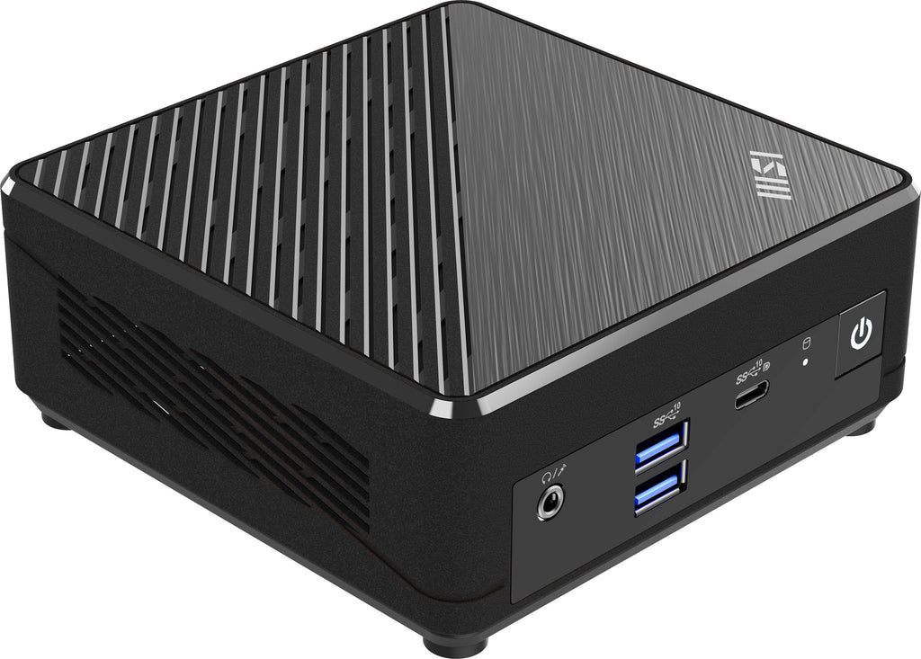 MSI CUBI N ADL S-055BUS PC/workstation barebone 0.69L sized PC Black N100 - CUBINADLS055B - eCommerce Business Prime