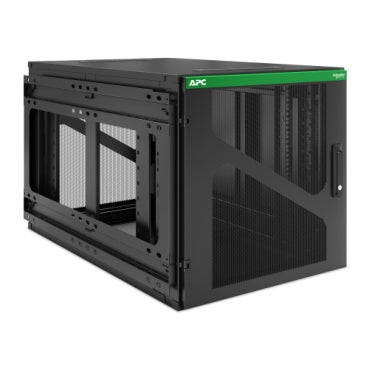 APC NetShelter WX AR112SM - 19 inch Wall Patch Cabinet, 12U/U, 800MM deep, Side mounting, Mounted - AR112SM - eCommerce Business Prime