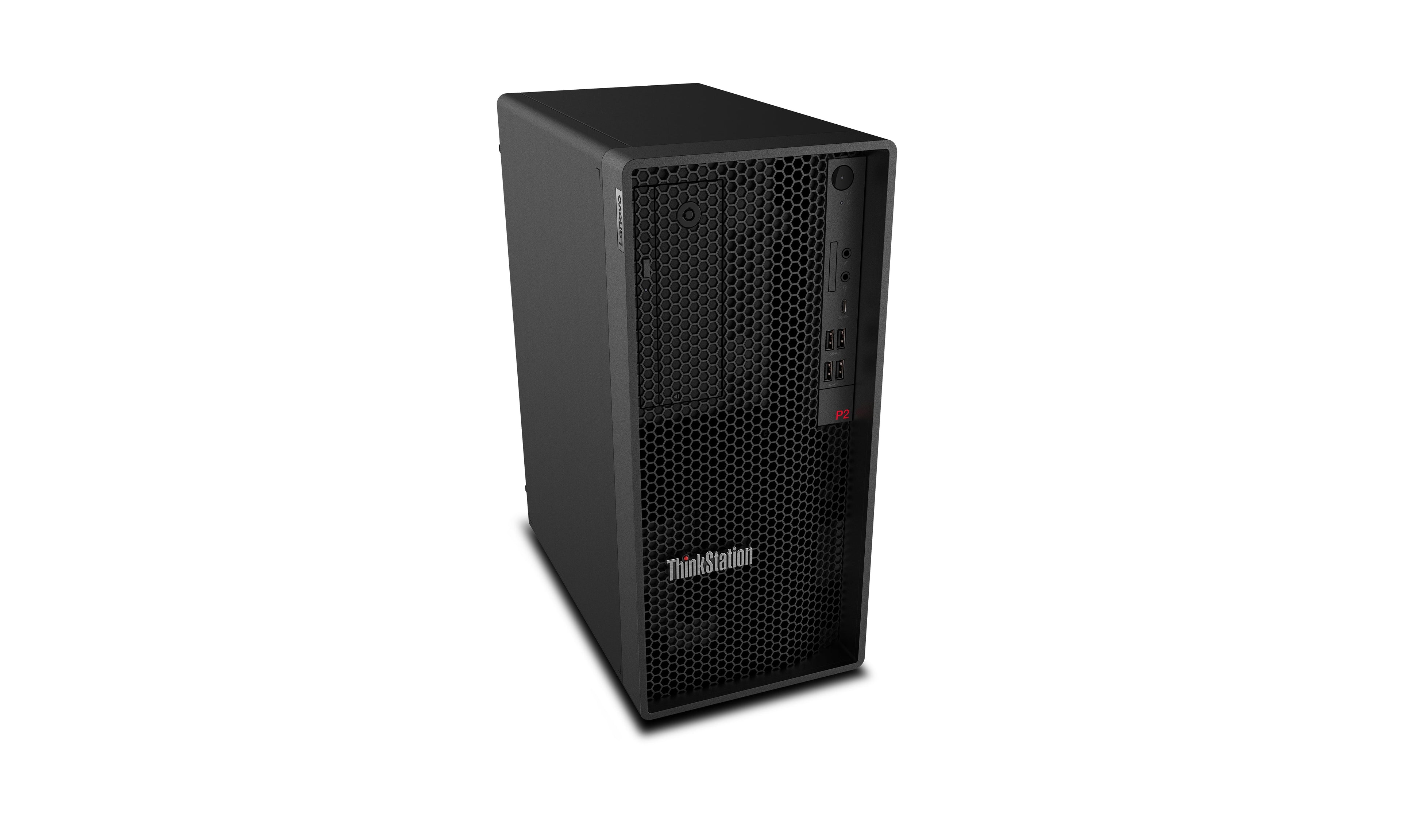 Lenovo ThinkStation P2 Tower Gen 2 Intel Core Ultra 5 235 16 GB DDR5-SDRAM 512 GB SSD Windows 11 Pro Workstation Black - 30JQ002TUS - eCommerce Business Prime