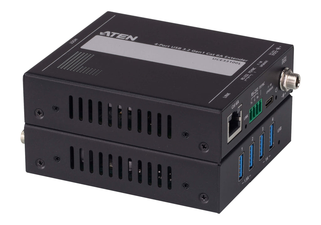 ATEN UCE33100 network extender Network transmitter & receiver Black - UCE33100 - eCommerce Business Prime