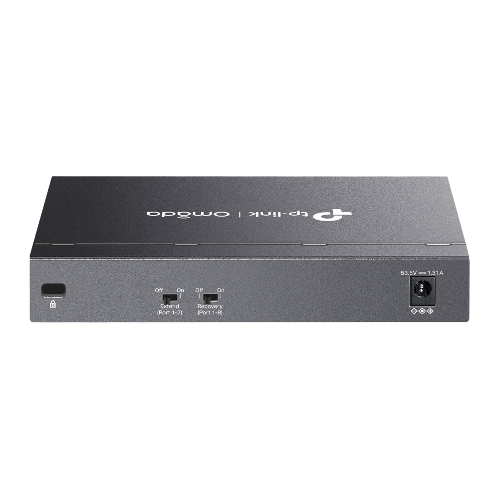 TP-Link Omada DS108GP network switch Unmanaged Gigabit Ethernet (10/100/1000) Power over Ethernet (PoE) Black - DS108GP - eCommerce Business Prime