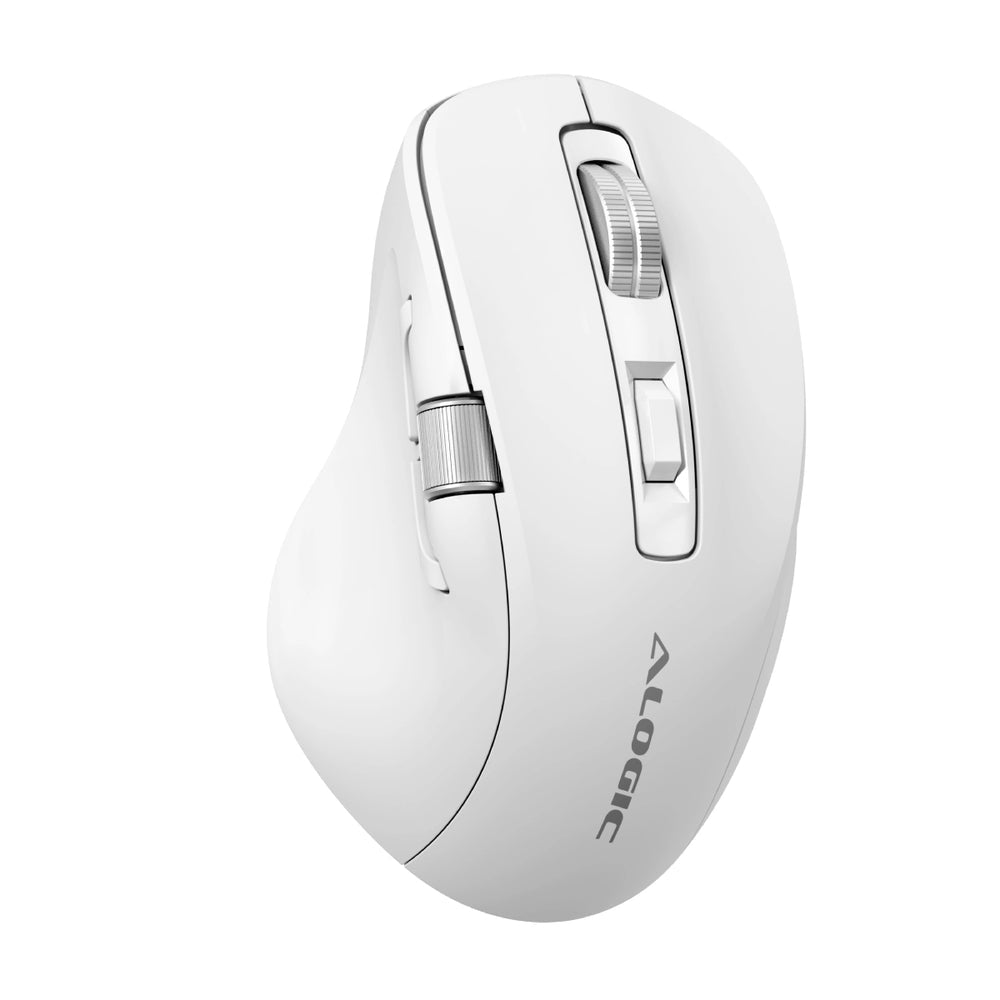 ALOGIC Apex Bluetooth USB-C Rechargeable 7 Keys Programmable Mouse - AMBT7KWH - eCommerce Business Prime