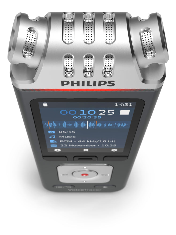 Philips VoiceTracer Black, Grey - DVT8115 - eCommerce Business Prime