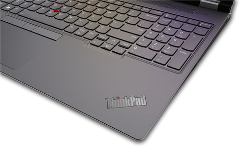 Lenovo ThinkPad P16 Mobile workstation 40.6 cm (16") WQXGA Intel® Core™ i9 i9-13950HX 32 GB DDR5-SDRAM 1 TB SSD NVIDIA RTX 2000 Wi-Fi 6E (802.11ax) Windows 11 Pro Grey, Black - 21FA002NUS - eCommerce Business Prime