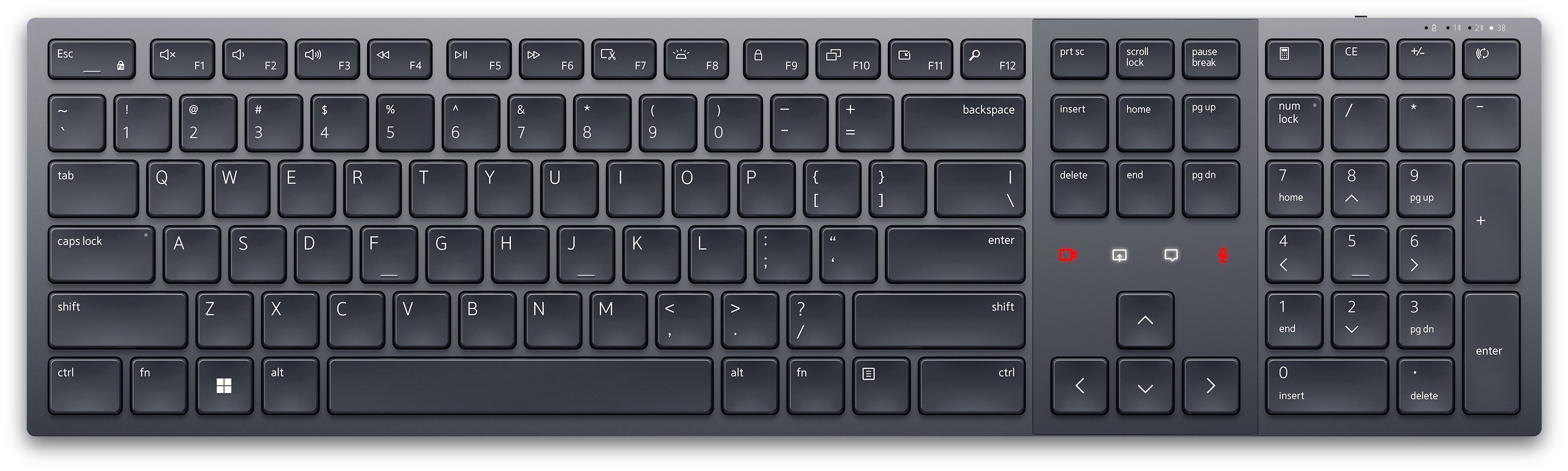 DELL KB900 keyboard Office RF Wireless Black - KB900-GR-US - eCommerce Business Prime