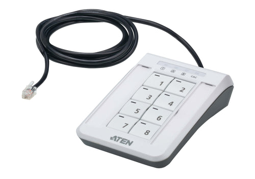 ATEN 2XRT-0021G other input device Keypad RJ-11 Black, Grey, White - 2XRT-0021G - eCommerce Business Prime