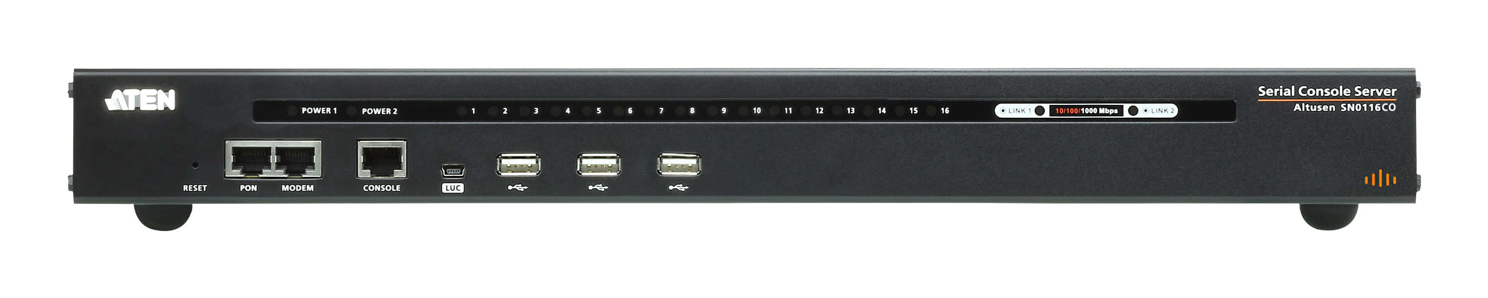 ATEN SN0116CO console server RJ-45/Mini-USB - SN0116CO - eCommerce Business Prime