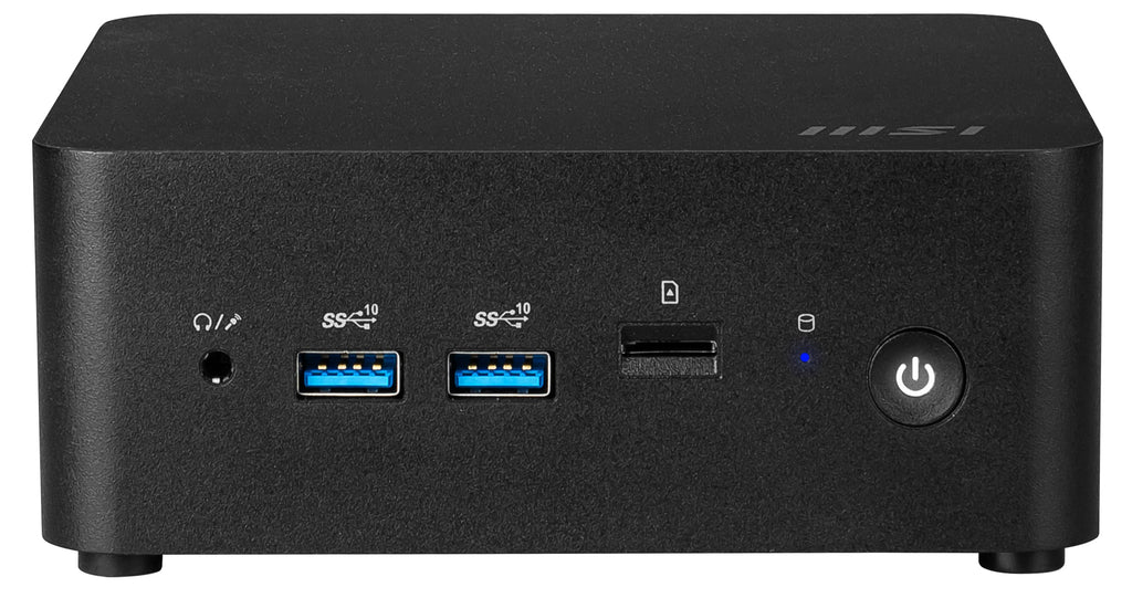 MSI Cubi NUC 1M-010US Intel Core 3 100U 8 GB DDR5-SDRAM 500 GB SSD Windows 11 Pro Mini PC Black - CUBINUC1M010 - eCommerce Business Prime