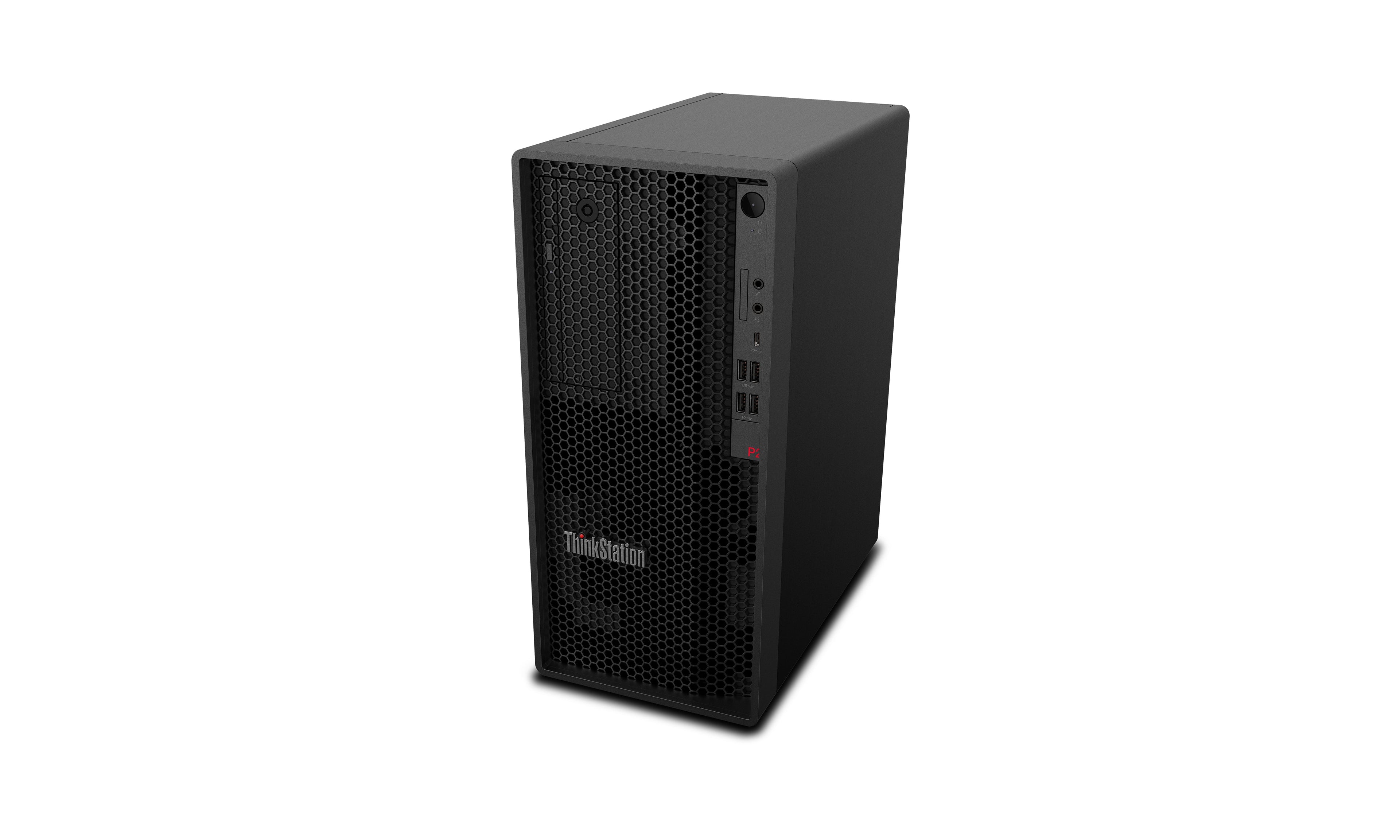 Lenovo ThinkStation P2 Tower Gen 2 Intel Core Ultra 7 265 32 GB DDR5-SDRAM 1 TB SSD NVIDIA GeForce RTX 5070 Windows 11 Pro Workstation Black - 30JQ005FUS - eCommerce Business Prime