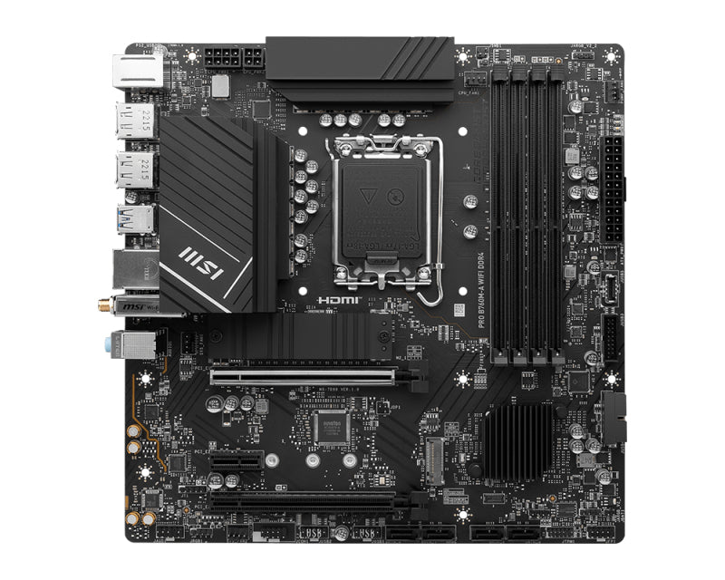 MSI PRO B760M-A Intel B760 LGA 1700 micro ATX - PROB760MAWID4 - eCommerce Business Prime
