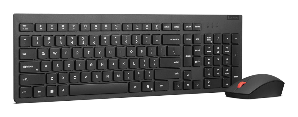 Lenovo 4X31R64453 keyboard Mouse included Office RF Wireless US English Black - 4X31R64453 - eCommerce Business Prime