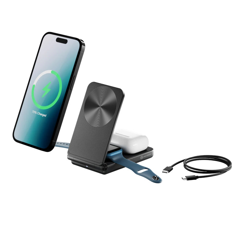 ALOGIC A31FWCBK mobile device charger Headset, Smartphone, Smartwatch, Watch Black USB Wireless charging Fast charging Indoor - A31FWCBK - eCommerce Business Prime
