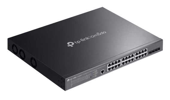 TP-Link Omada SG3428XMPP network switch Managed L2+ Gigabit Ethernet (10/100/1000) Power over Ethernet (PoE) 1U Black - SG3428XMPP - eCommerce Business Prime