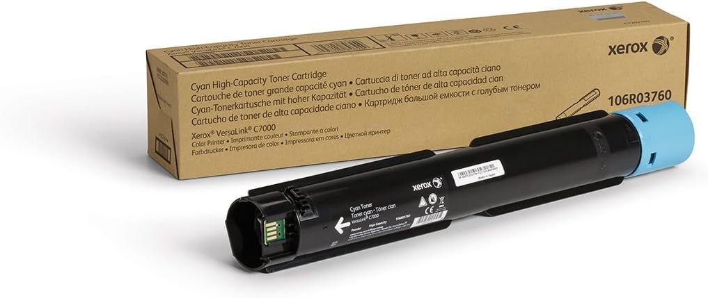 Xerox VersaLink C7000 Cyan High Capacity Toner Cartridge - 106R03760 XEROX