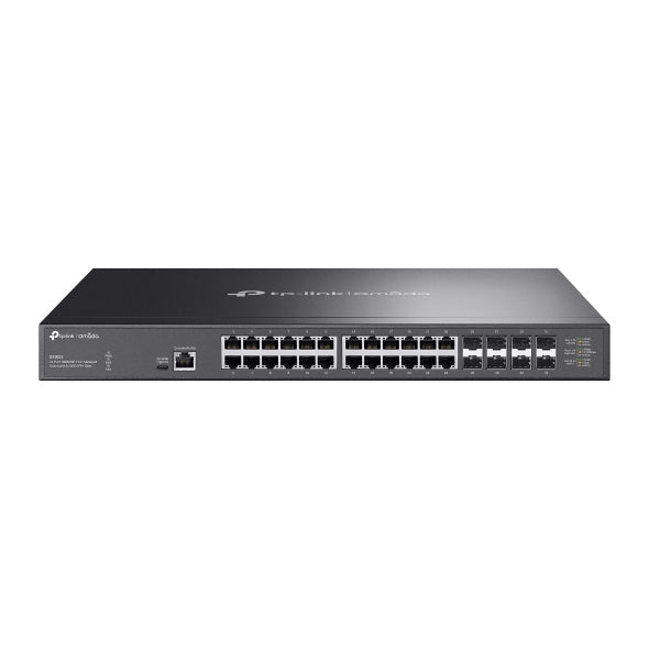 TP-Link Omada 24-Port 10GBASE-T L2+ Managed Switch with 8 10GE SFP+ Slots - SX3832 - eCommerce Business Prime