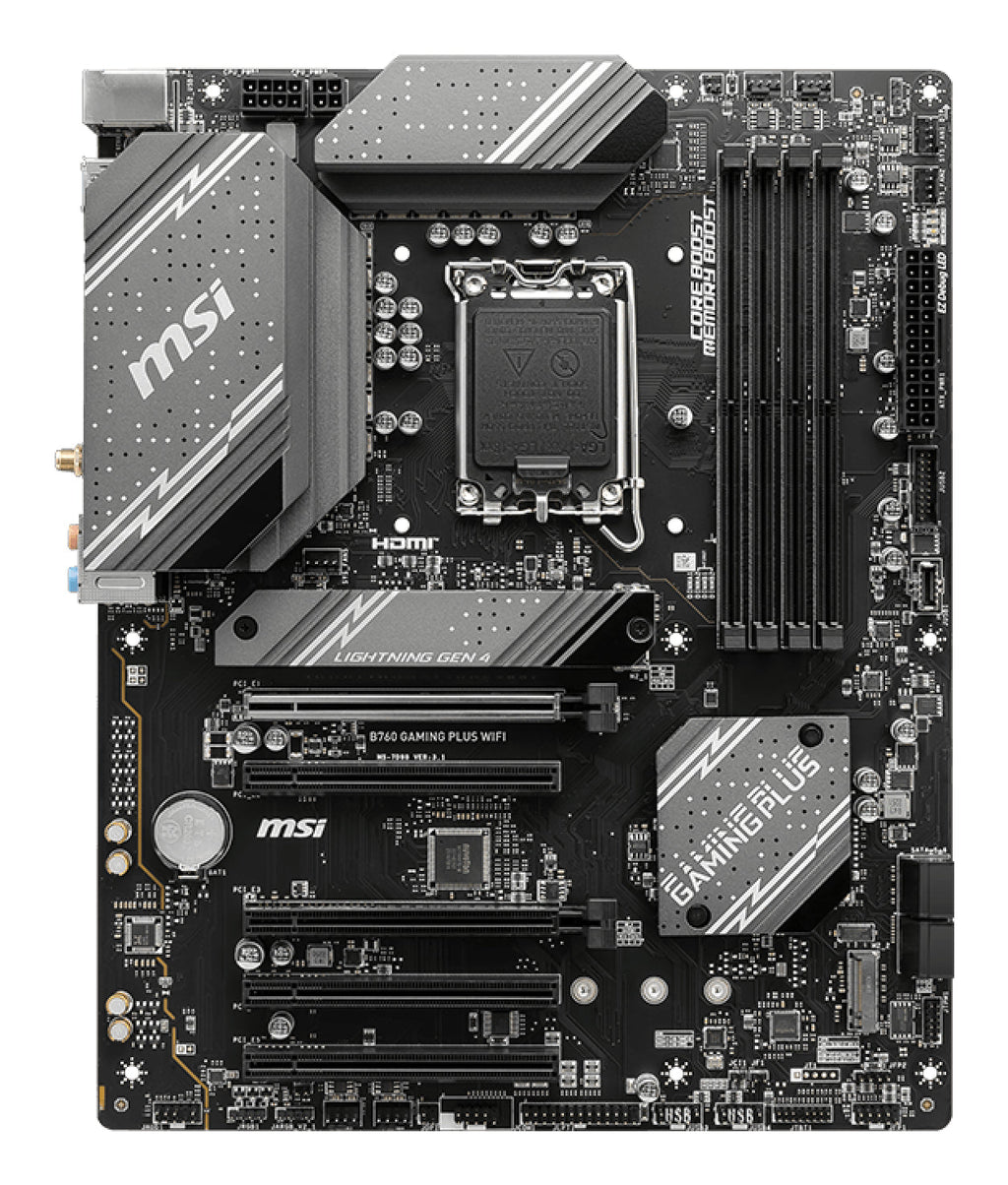 MSI B760 GAMING PLUS WIFI motherboard Intel B760 LGA 1700 ATX - B760GPWIFI - eCommerce Business Prime