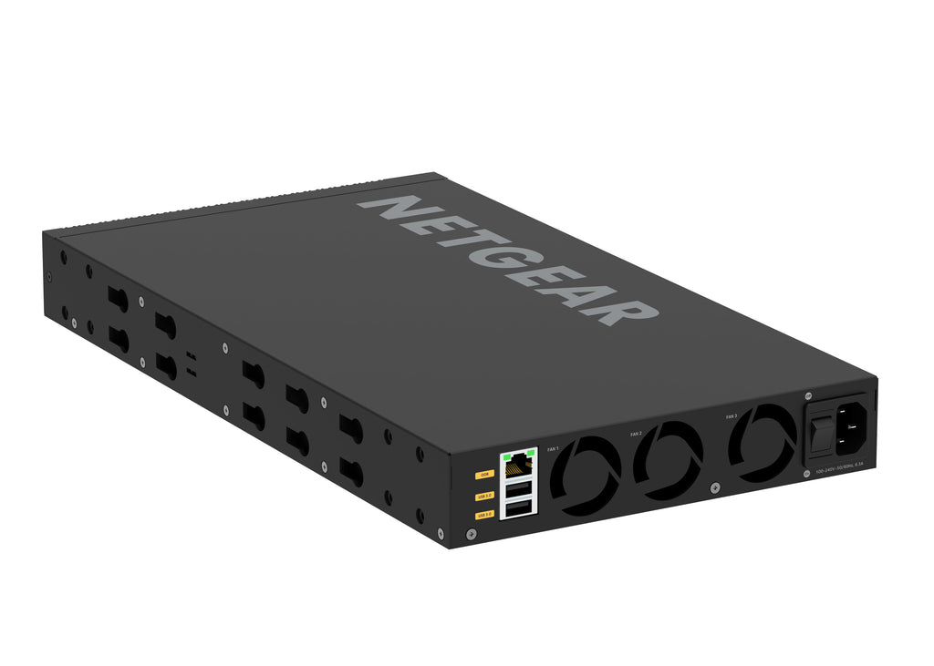 NETGEAR M4350-12X12F Managed L3 10G Ethernet (100/1000/10000) 1U Black - XSM4324-100NES - eCommerce Business Prime