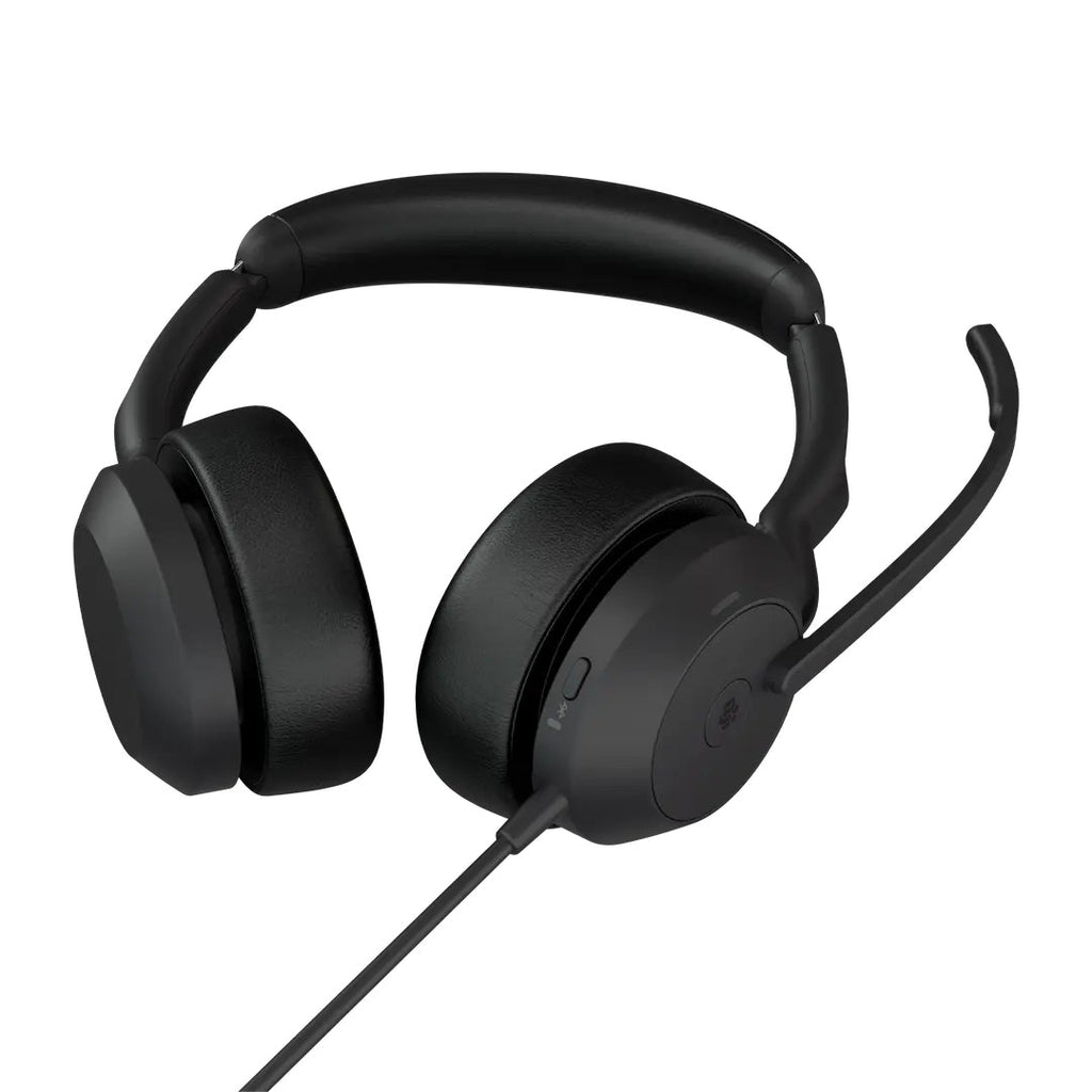 Jabra Evolve2 50 Headset Wired Head-band Office/Call center USB Type-C / USB Type-A Bluetooth Black - 25089-999-799 - eCommerce Business Prime