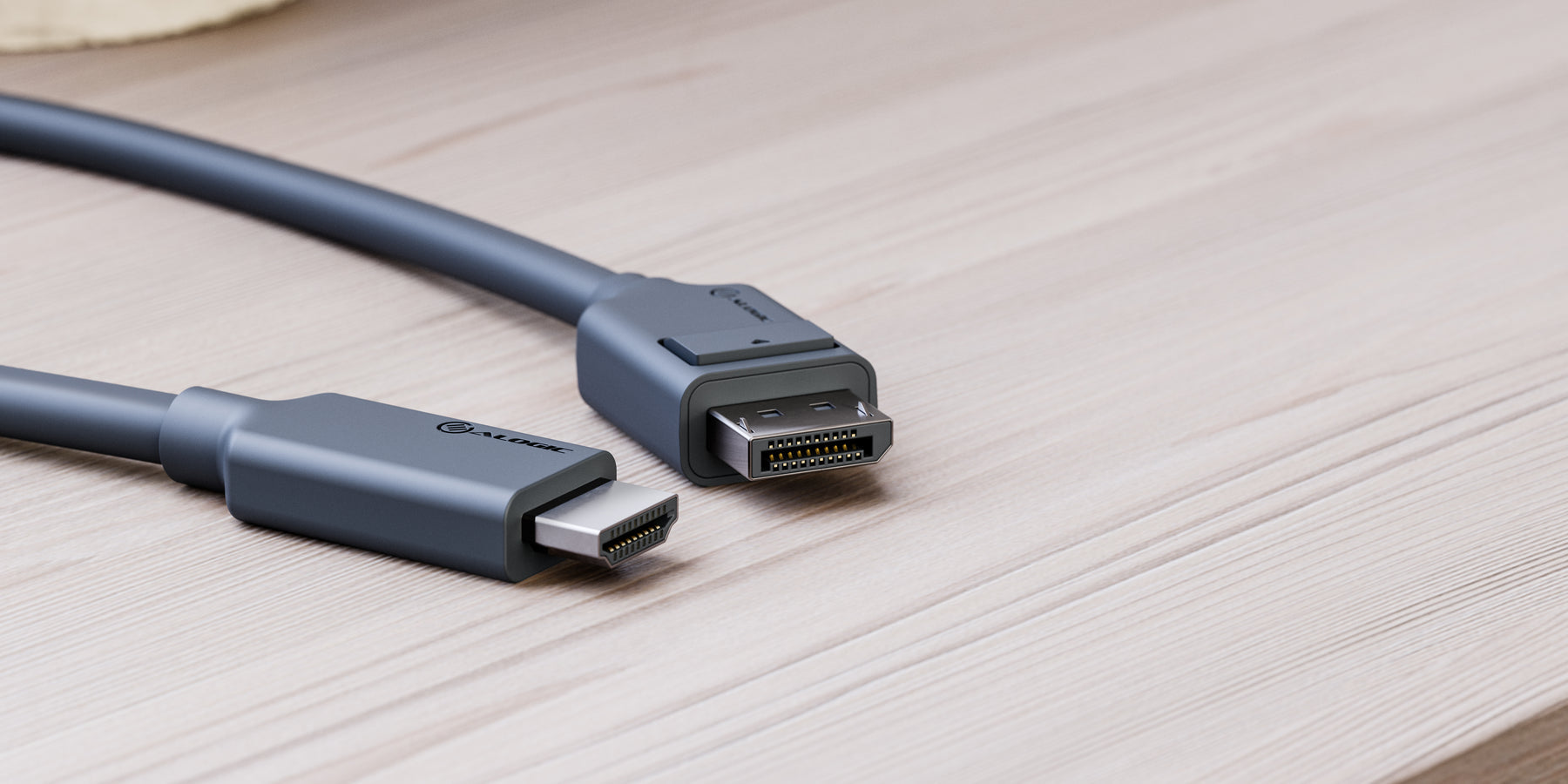 ALOGIC EL2DPHD4K-02 video cable adapter 2 m DisplayPort HDMI Black - eCommerce Business Prime