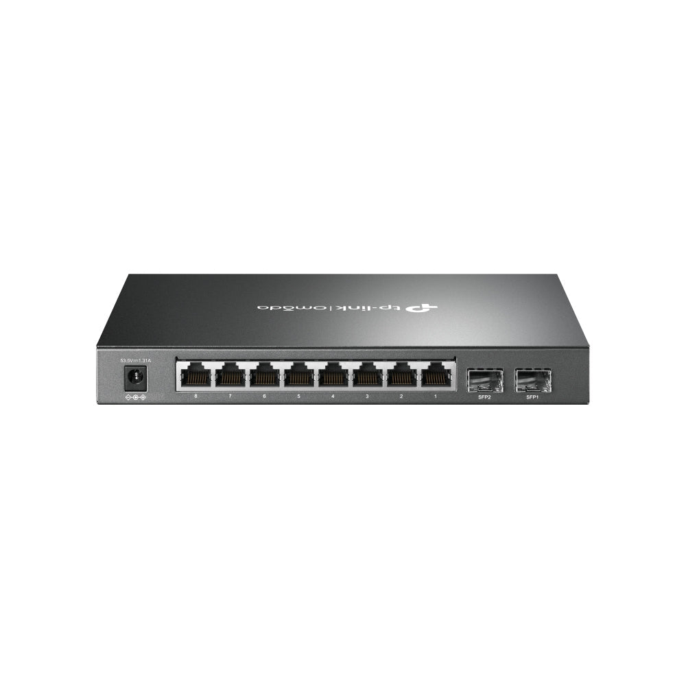TP-Link Omada 10-Port Gigabit Smart Switch with 8-Port PoE+ - SG2210P - eCommerce Business Prime