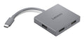 Lenovo GX91R64790 laptop dock/port replicator Wired USB 3.2 Gen 1 (3.1 Gen 1) Type-C Grey - GX91R64790 - eCommerce Business Prime