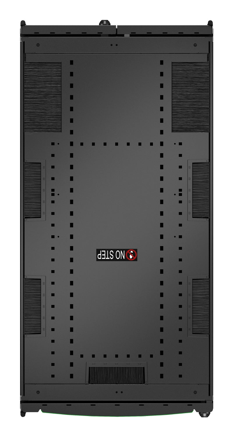APC NetShelter SX Server Rack Gen 2, 48U, 2258H x 600W x 1200D mm, with Sides, Black - AR3307B2